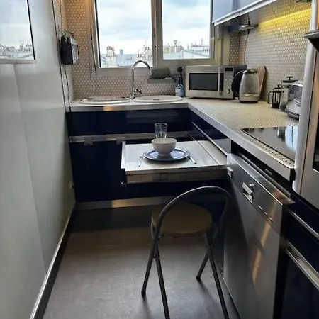 Apartmán Cosy Pere Lachaise-parking Prive *